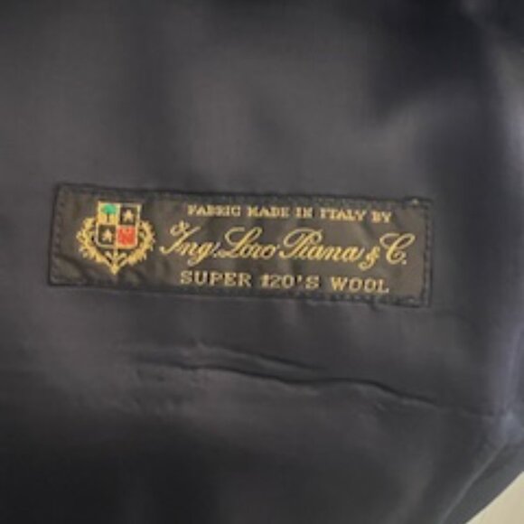 J. Crew - Men's Ludlow Suit Jacket - Size 40-L - Navy - Perfect - Picture 3 of 16